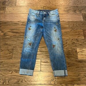 Lucky Brand Ava Skinny Mid Rise Crop Size 2/26